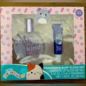 💄 🐆 Squishmallow- Hera the Cheetah Fragrance and Lipgloss Set—JUST RELEASED